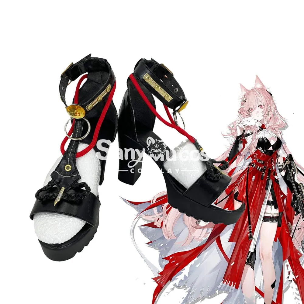 Game Arknights Cosplay Pozëmka Cosplay Shoes