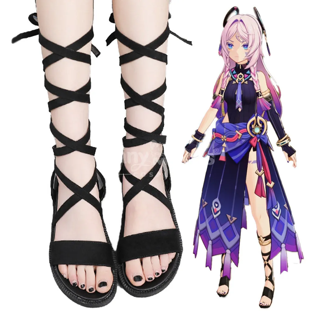 Game Genshin Impact Cosplay Citlali Cosplay Shoes