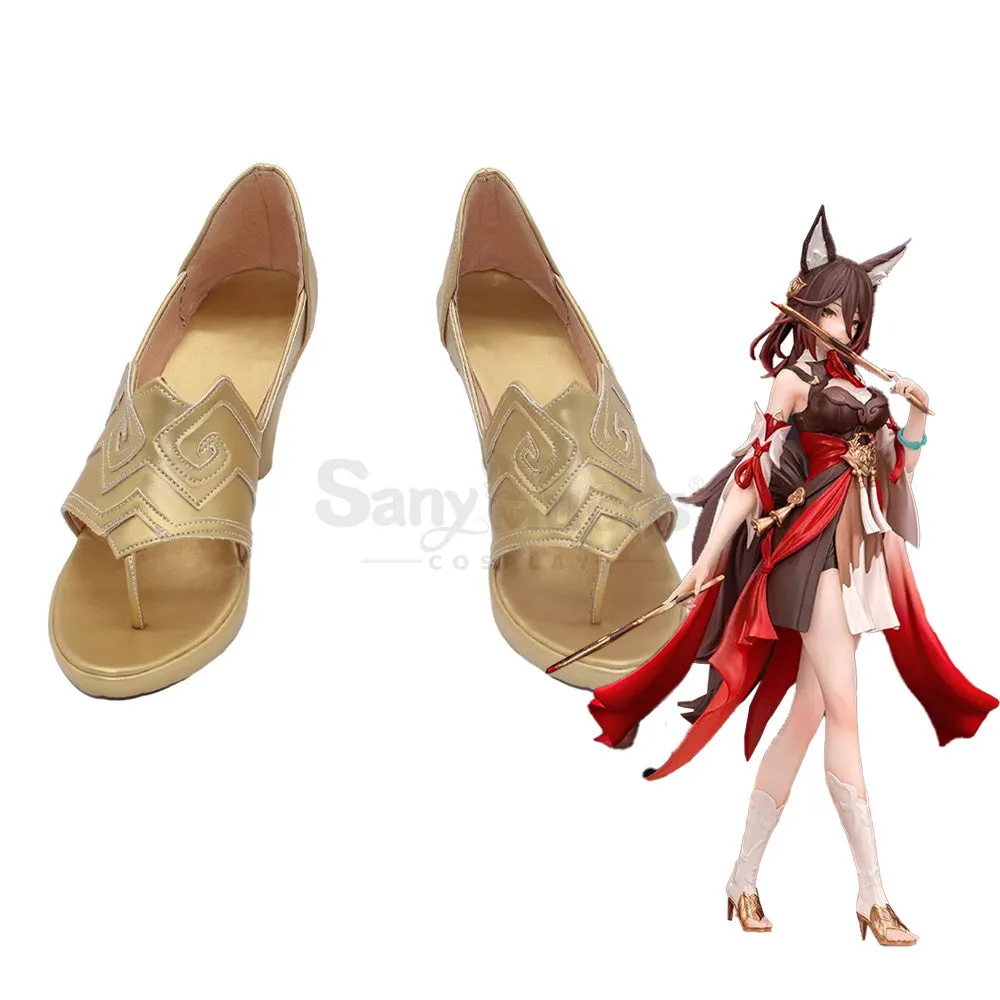 Game Honkai: Star Rail Cosplay Tingyun Cosplay Shoes