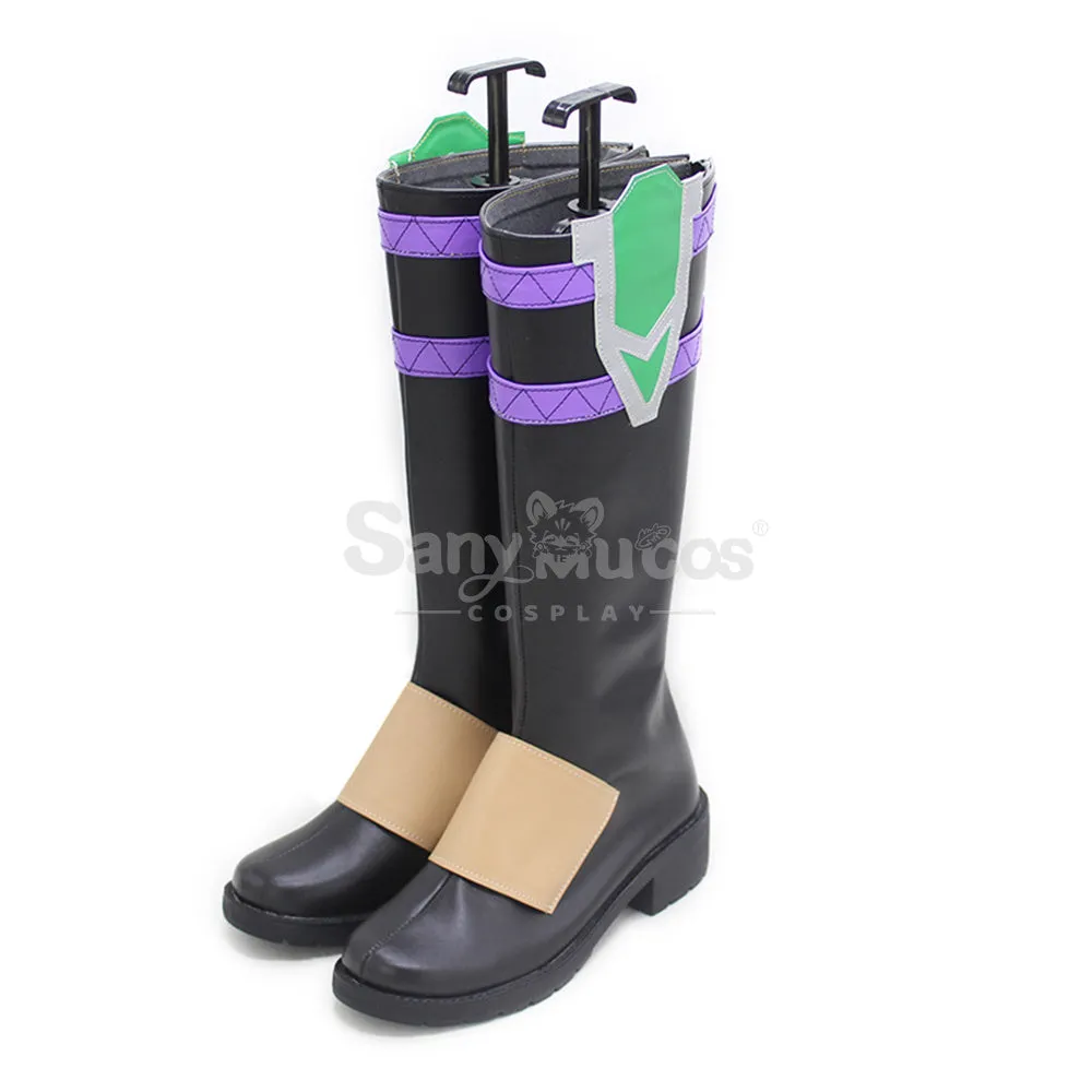 Genshin Impact Xiao Yaksha Cosplay Shoes Male Cosplay Xiao Boots With Decoration