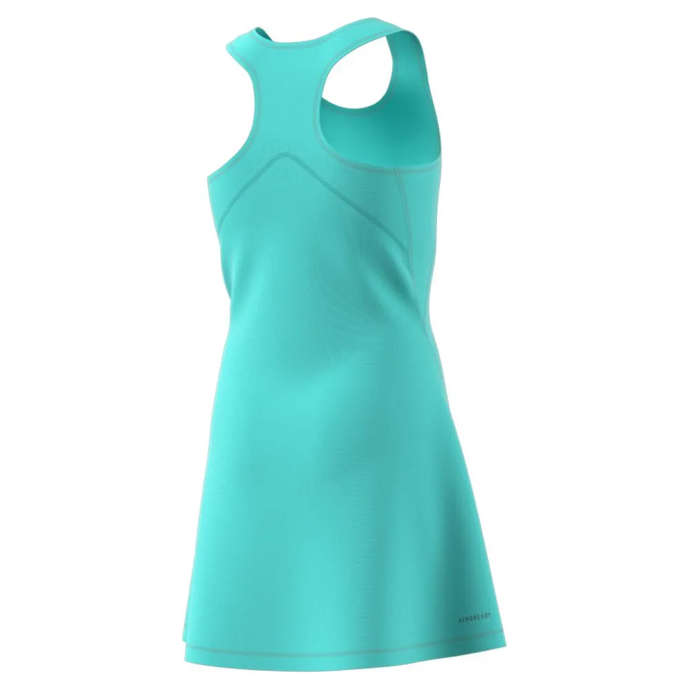 Girls Club Tennis Dress Semi Flash Aqua