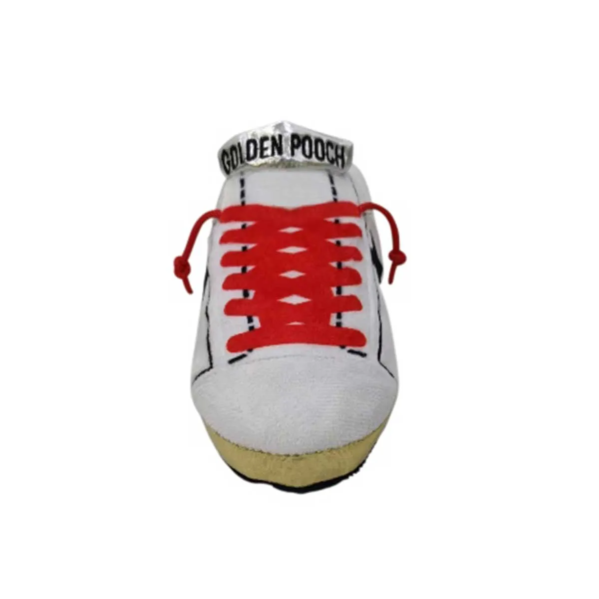 Golden Pooch Tennis Shoe Plush Toy