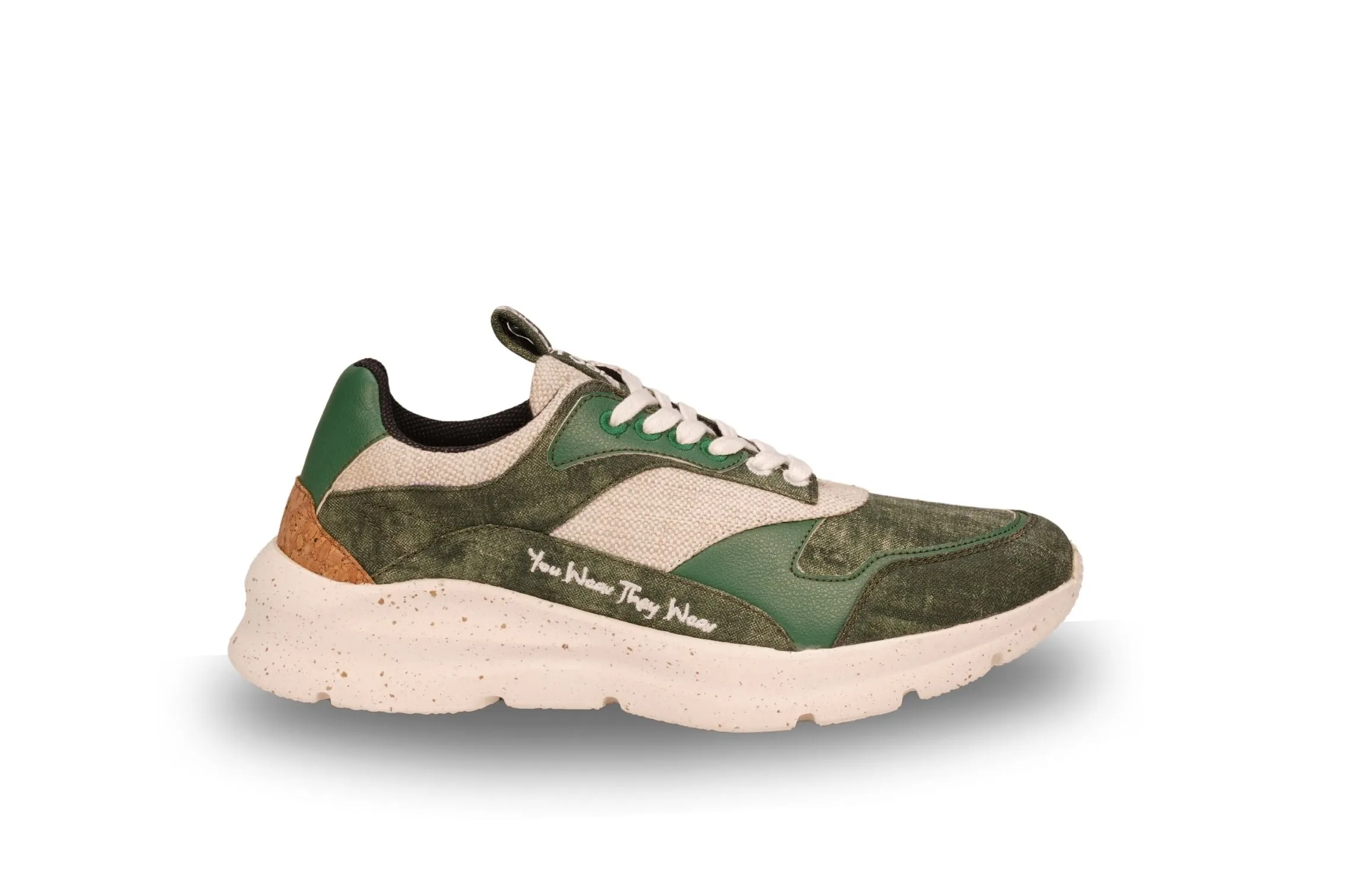 GREENSOLE TRAVELLER GREEN WOMENS SHOES