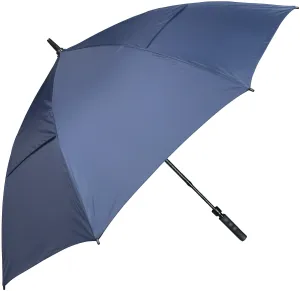 Haas-Jordan 8303T Wind-Vented Telescoping Auto Open 62" Golf Umbrella, Navy