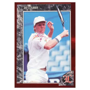 Jim Courier Red Foil Legends Card