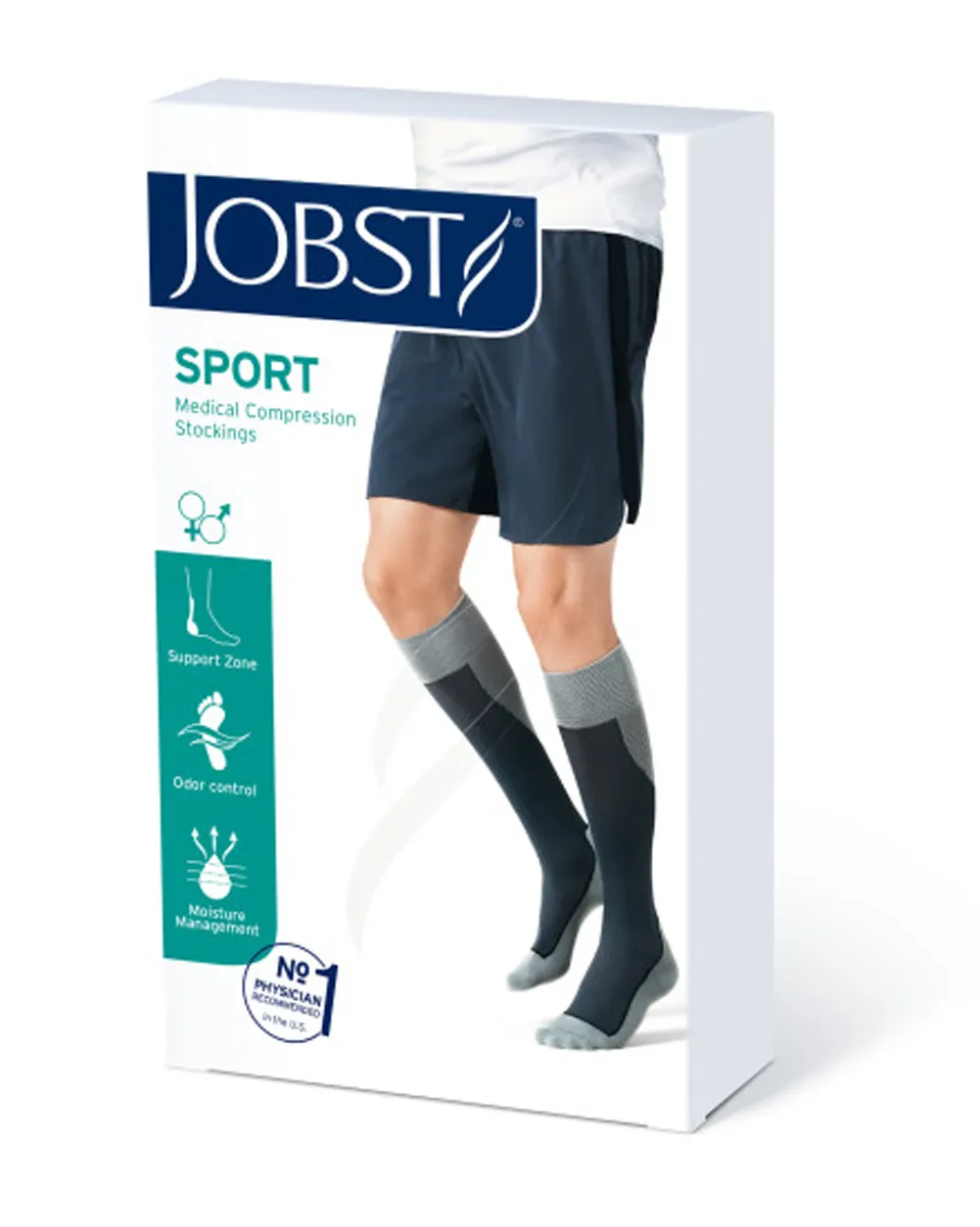 Jobst Knee High Compression Sport Socks 20-30 mmHg