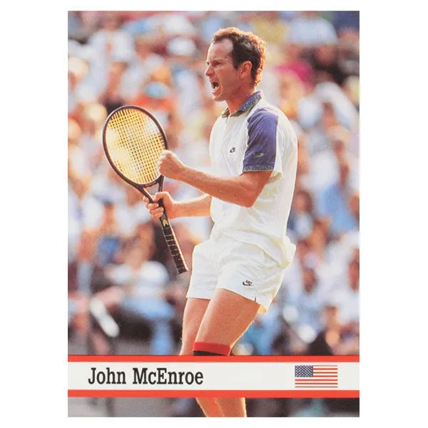 John McEnroe World of Sports Card