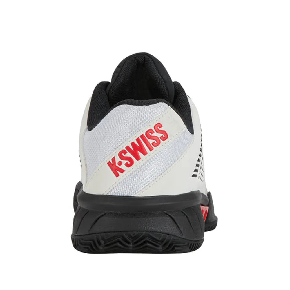 K-Swiss Express Light 3 HB (Mens) - Bright White/Stretch Limo/High Risk Red