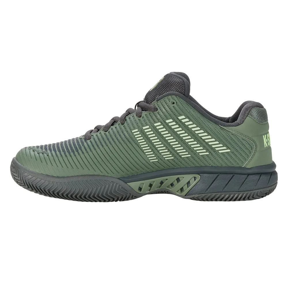 K-Swiss Hypercourt Express 2 HB Tennis Shoes (Mens) - Sea Spray/Urban Chic/Soft Neon Green