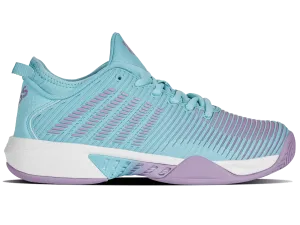 K-Swiss Women's Hypercourt Supreme Tennis Shoes Blue/Lilac