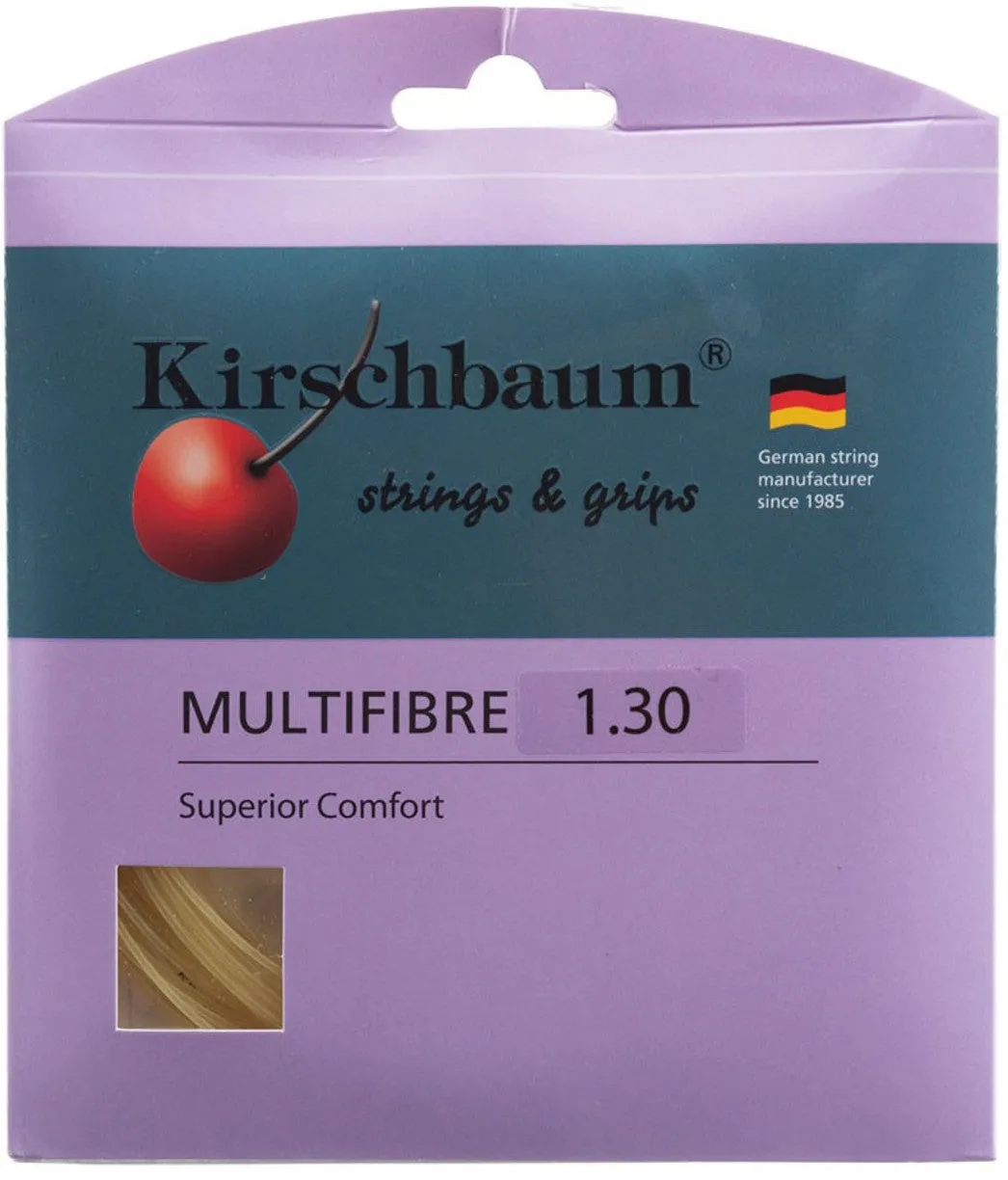 Kirschbaum Touch Multifibre 130 16g Tennis 12M String Set