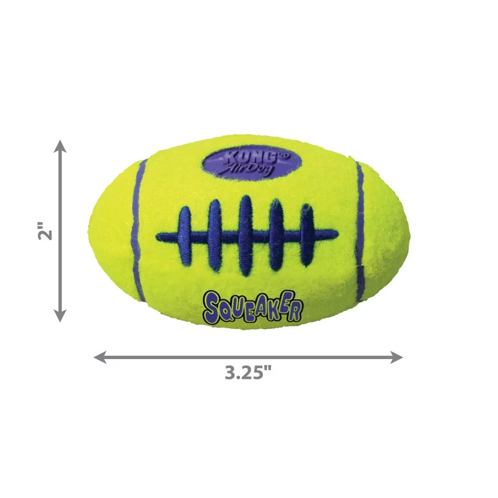 Kong Airdog Squeaker Football Dog Toy