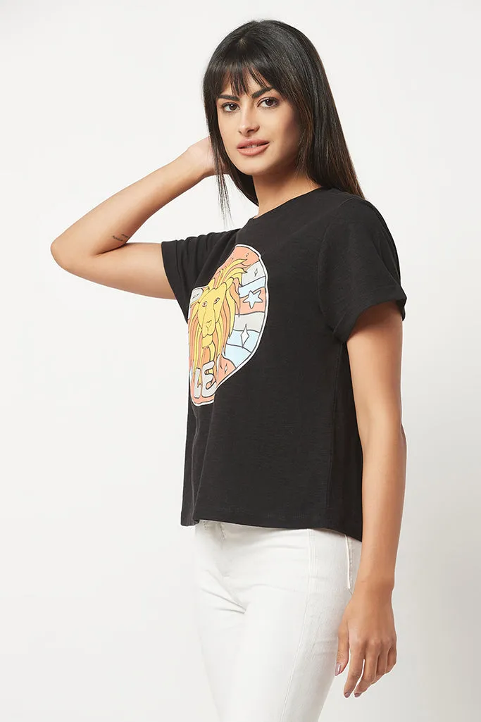 Leo Zodiac Sign T-shirt