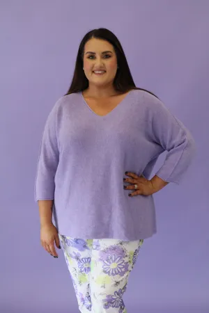 Lia Jumper in Purple