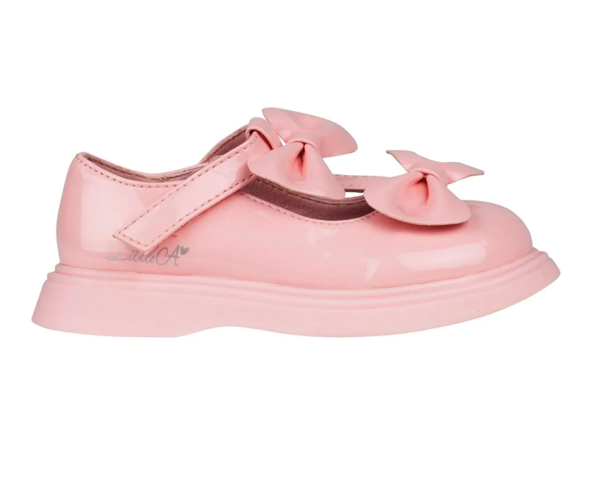 Little A 4001 Pink Fairy  Double Bow Shoe