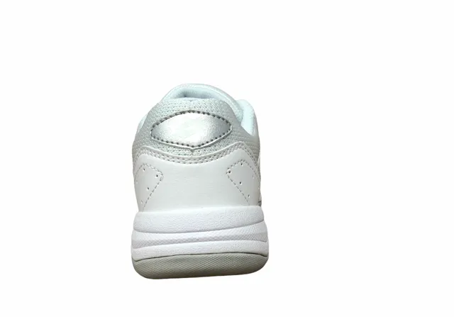 Lotto scarpa da tennis da donna Court Logo XVIII W 213606 1GN white silver