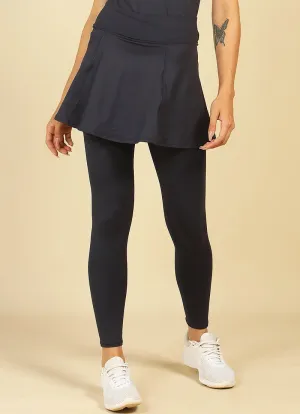 Love Skirted Legging (Dark Navy)