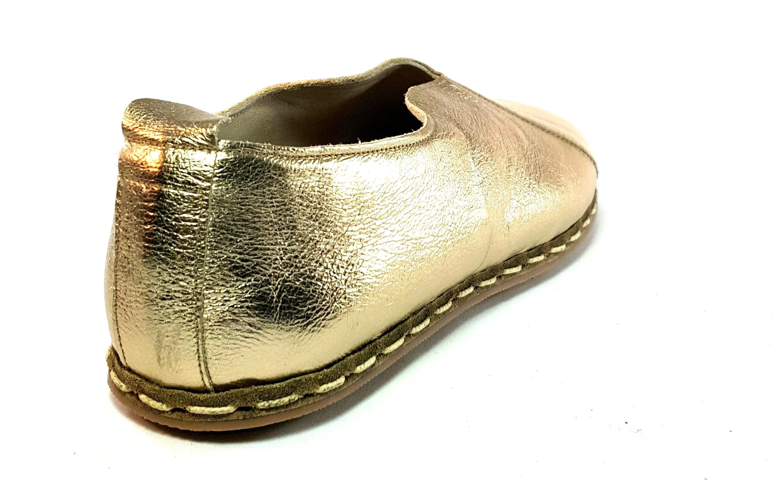 Lu Loafers in Gold