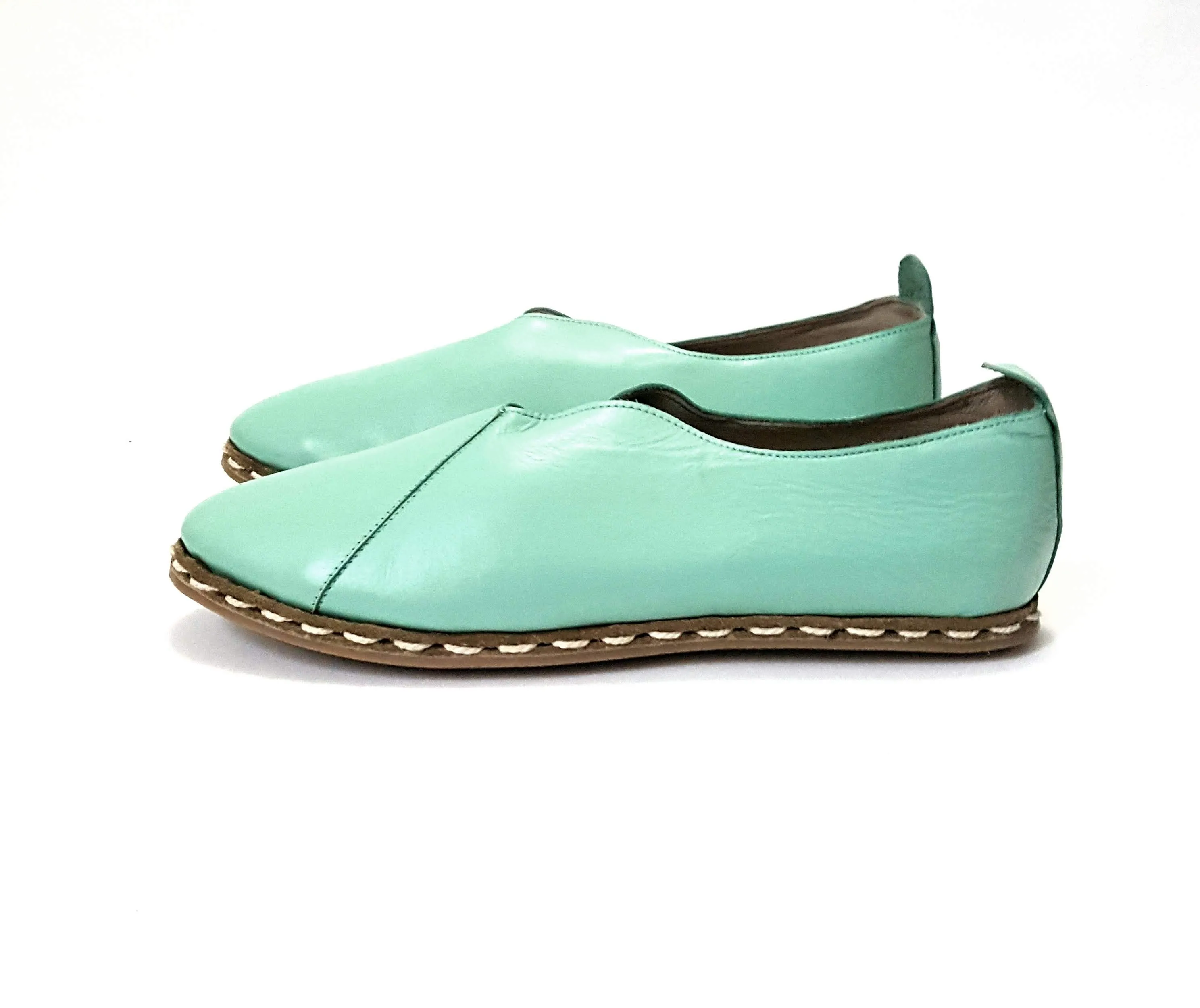 Lu Loafers in Turquoise