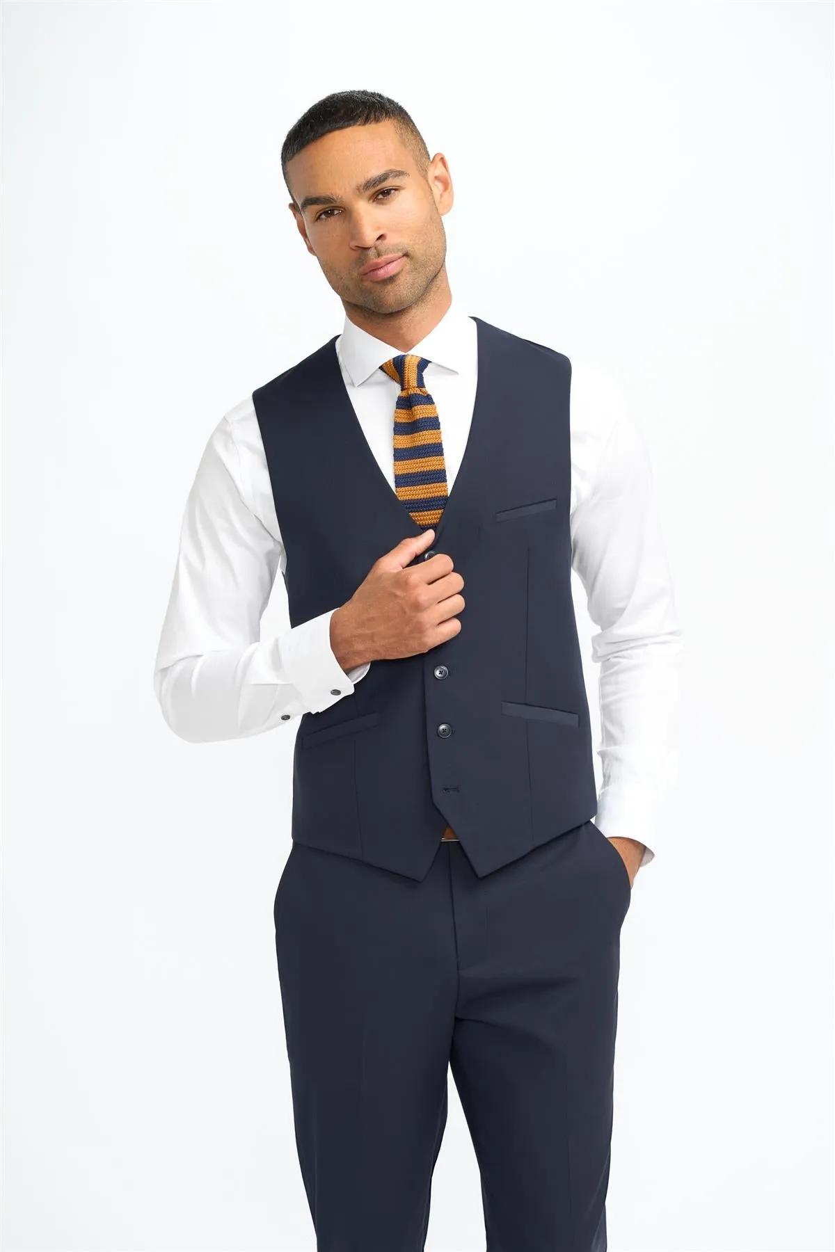 Malibu Navy Three Piece Suit