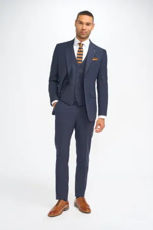 Malibu Navy Three Piece Suit