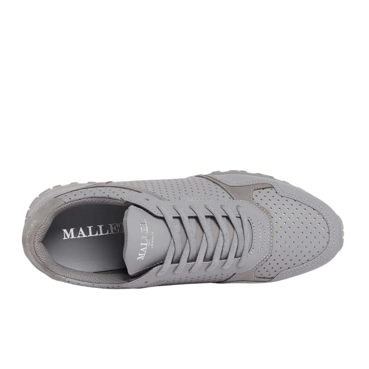 Mallet Lowman Slate Sliver Grey Trainers