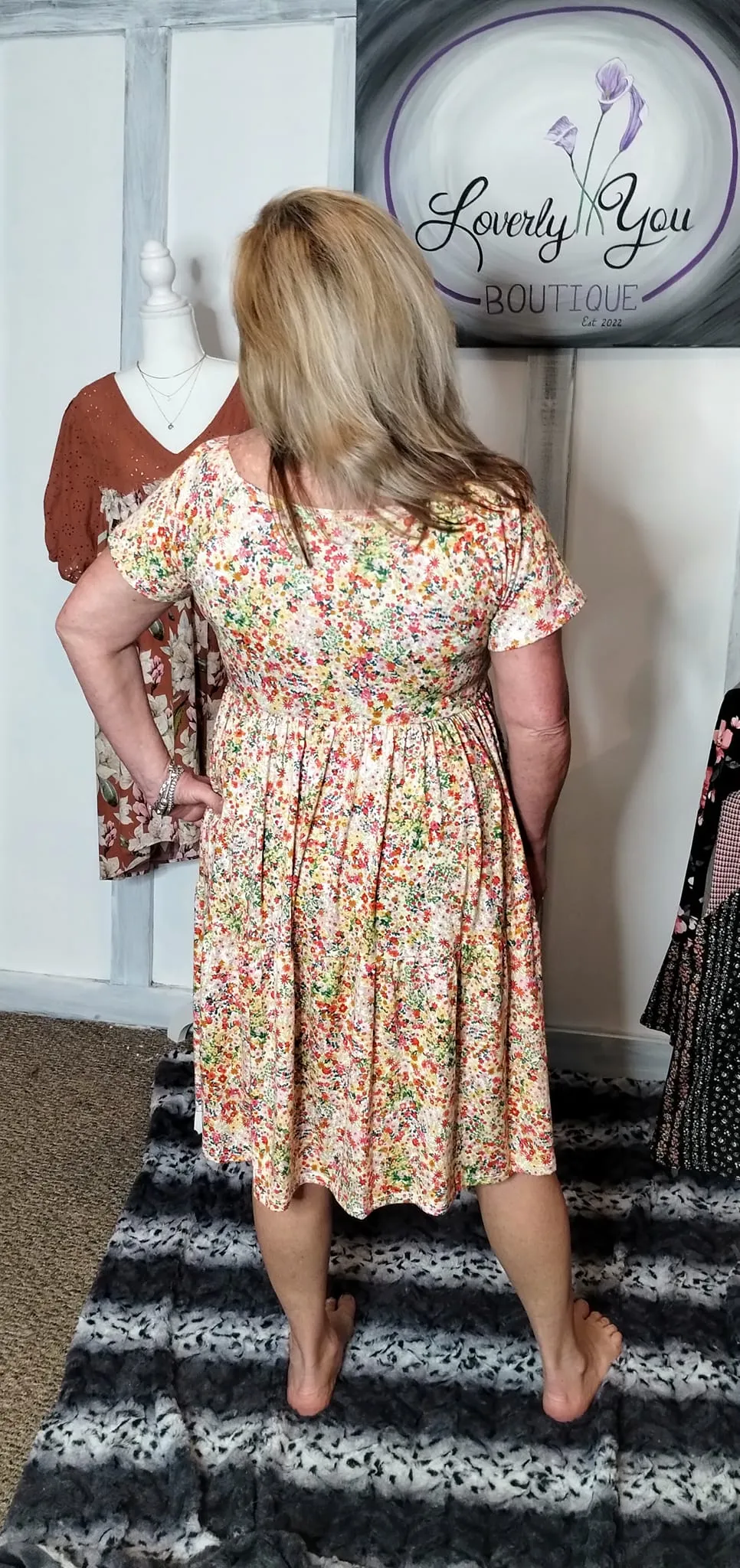 Martina Flowy Butter Soft Dress