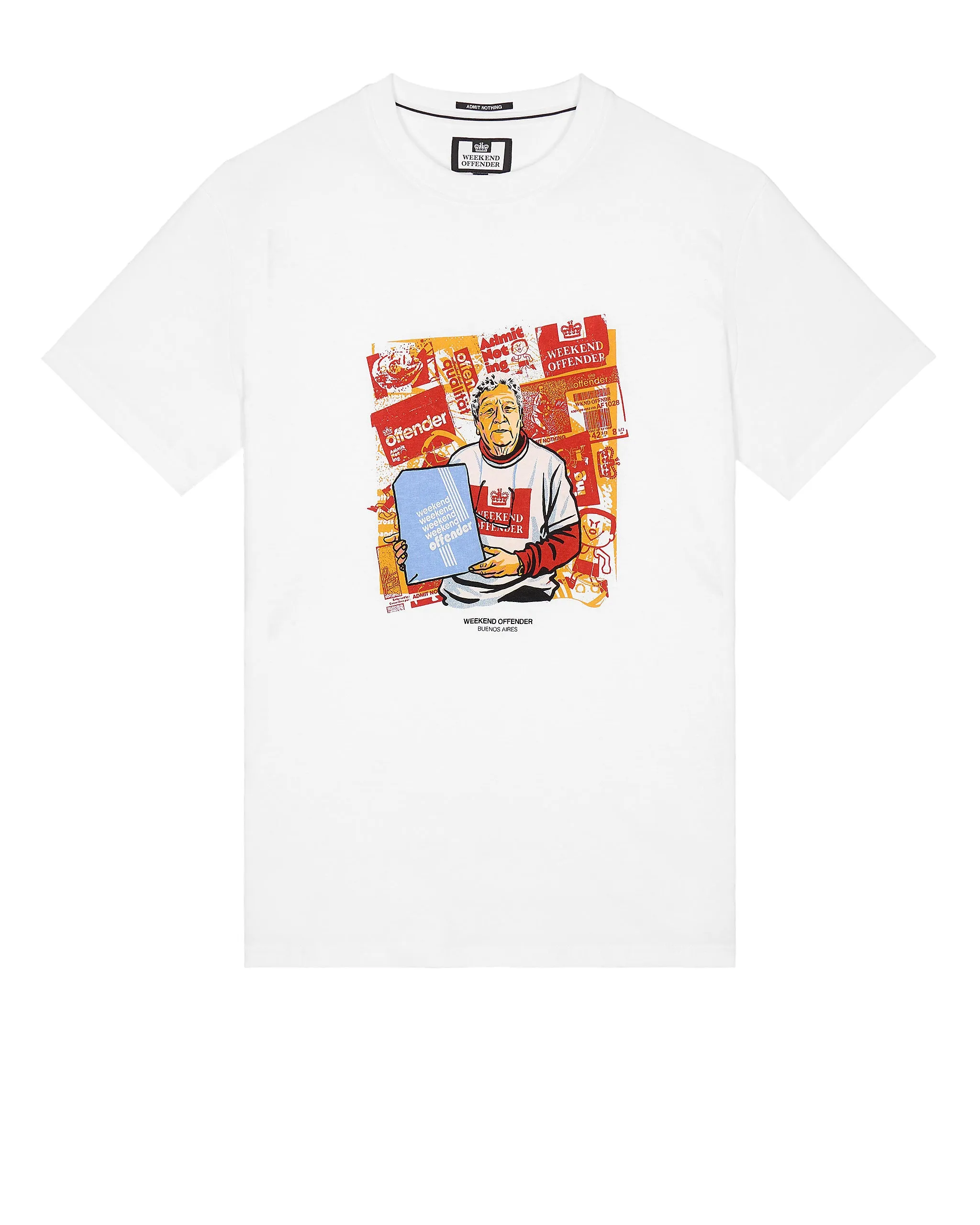 Mataderos Graphic T-Shirt White