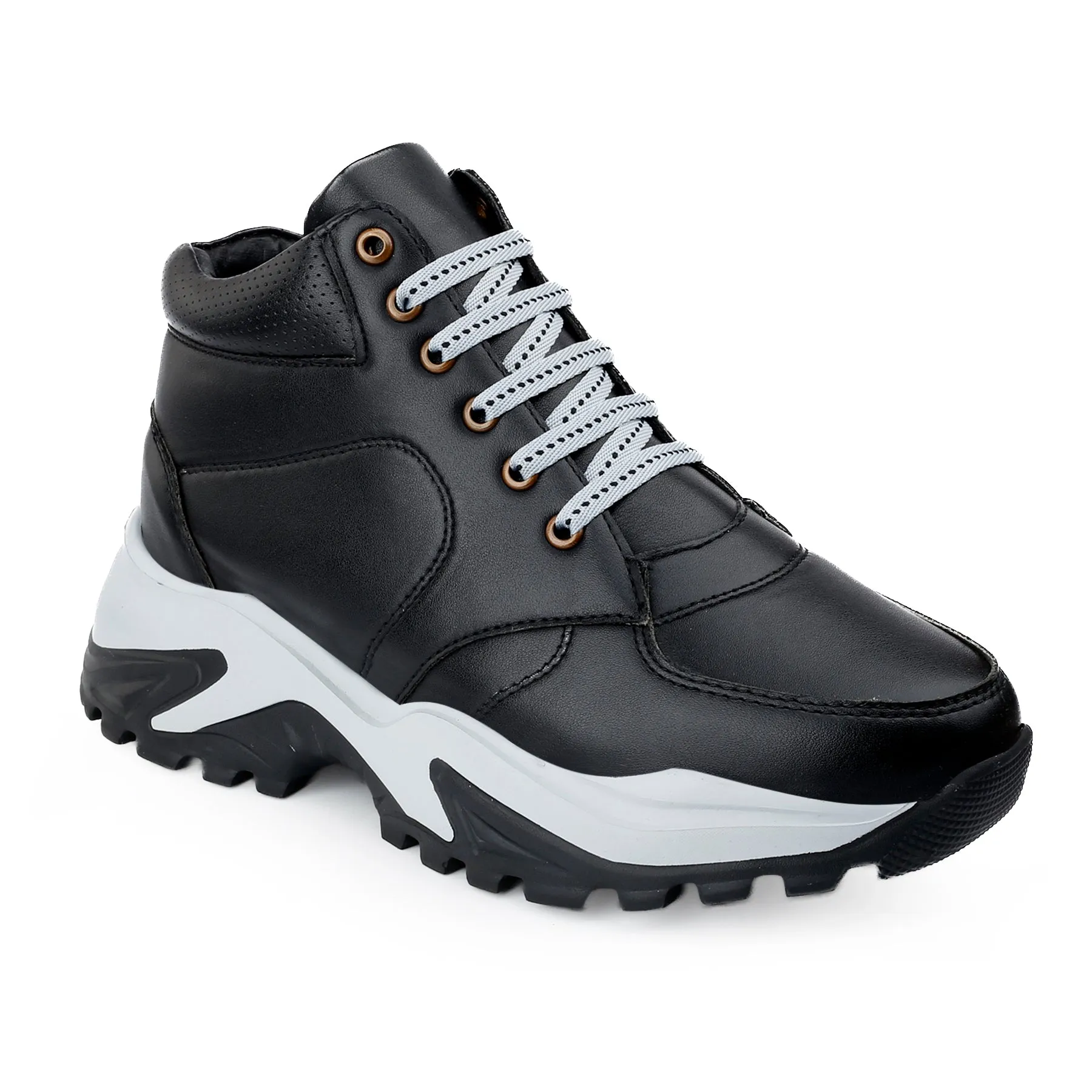 Men's 3 Inch Hidden Height Increasing Casual Outdoor Sneakers Boot