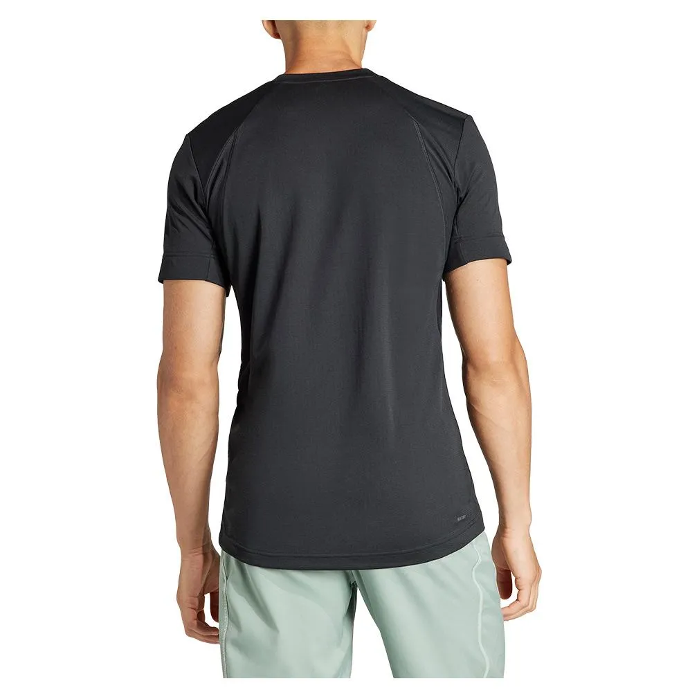 Men's Freelift Tennis Top Black