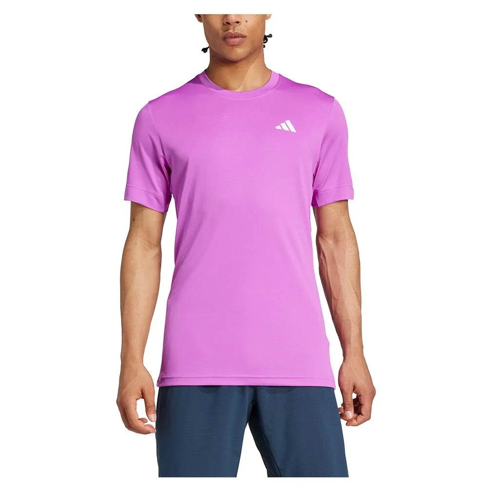 Mens Freelift Tennis Top Purple Burst