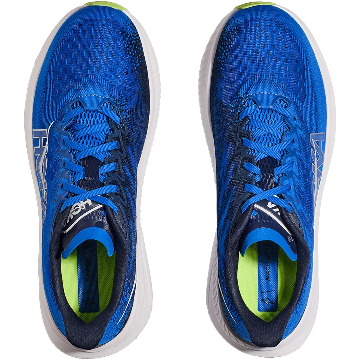 Men's Hoka Mach 6 Electric Cobalt/Varsity Navy Synthetic