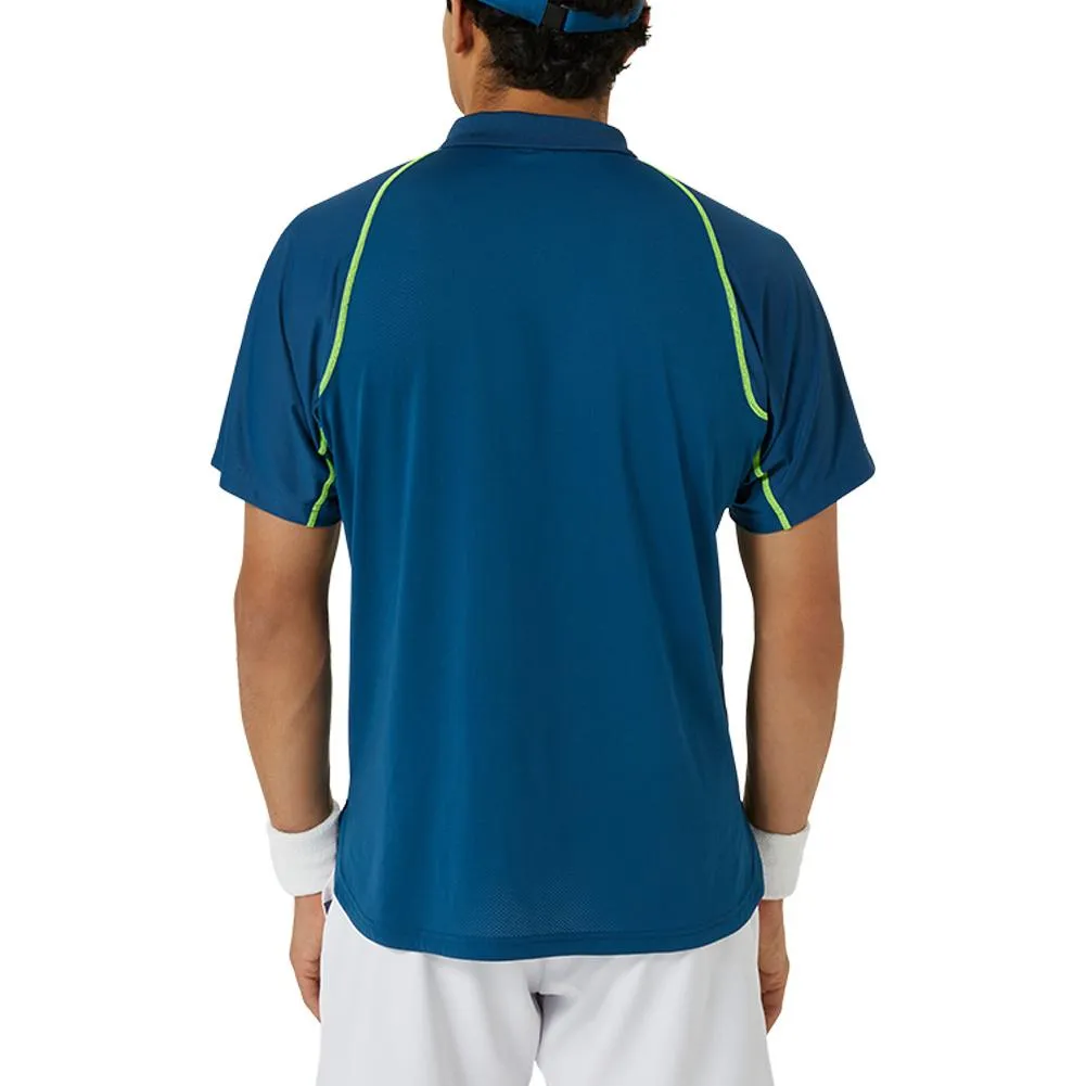 Men's Match Actibreeze Tennis Polo Mako Blue