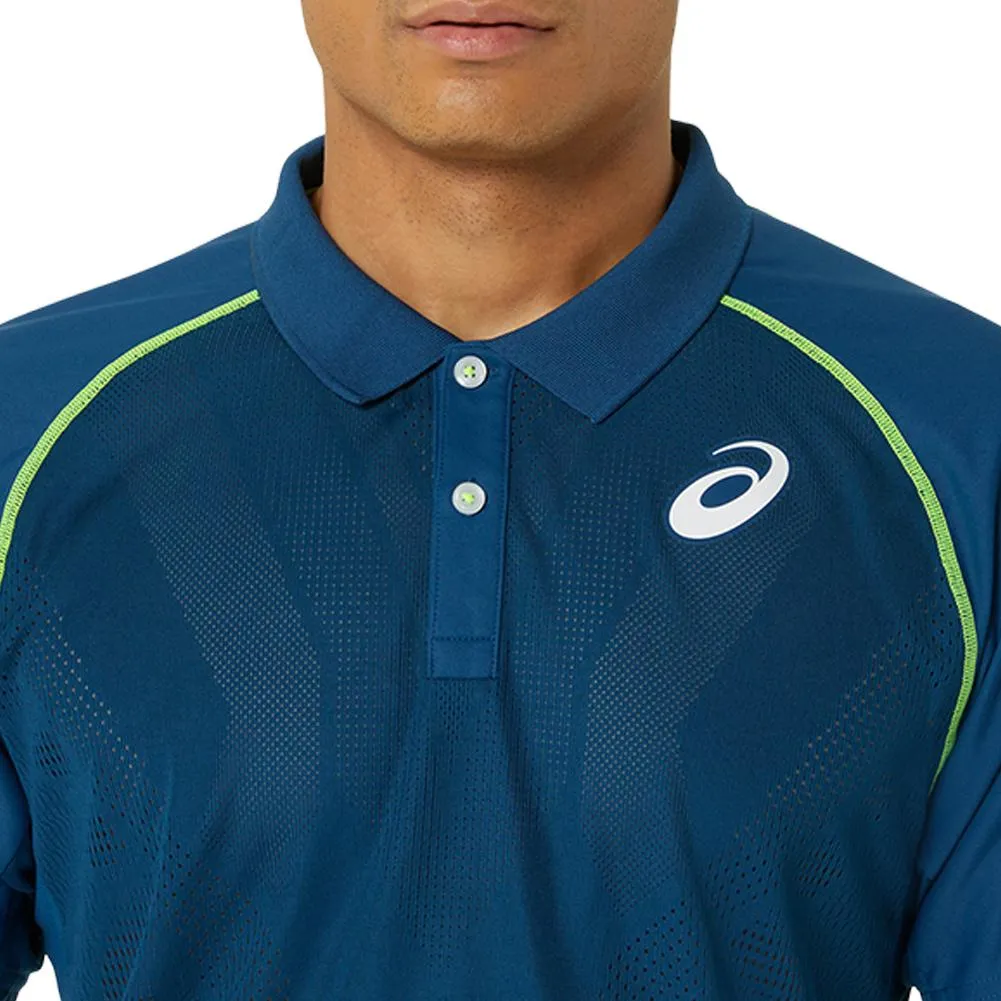 Men's Match Actibreeze Tennis Polo Mako Blue