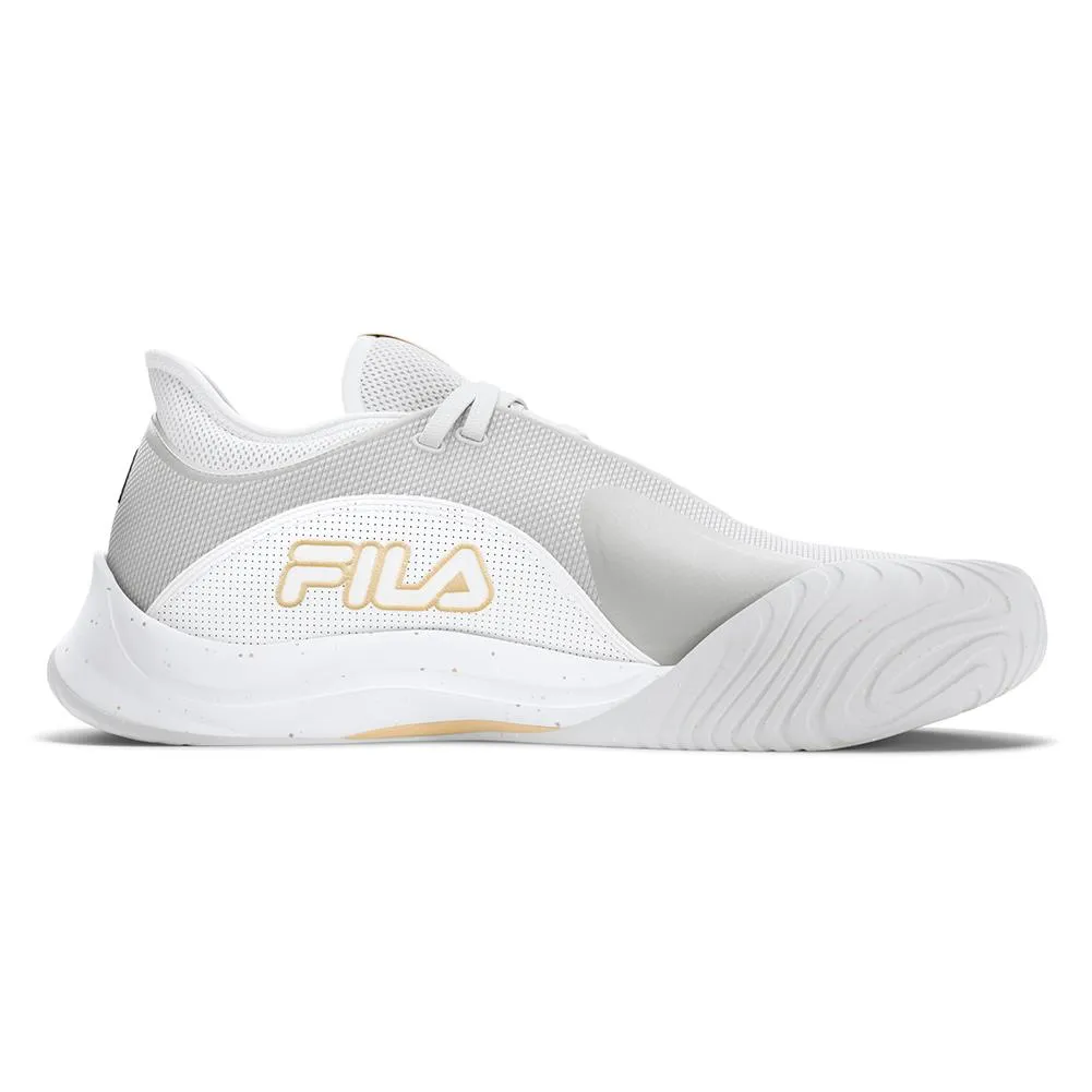 Men's Mondo Forza Tennis Shoes White and Grey