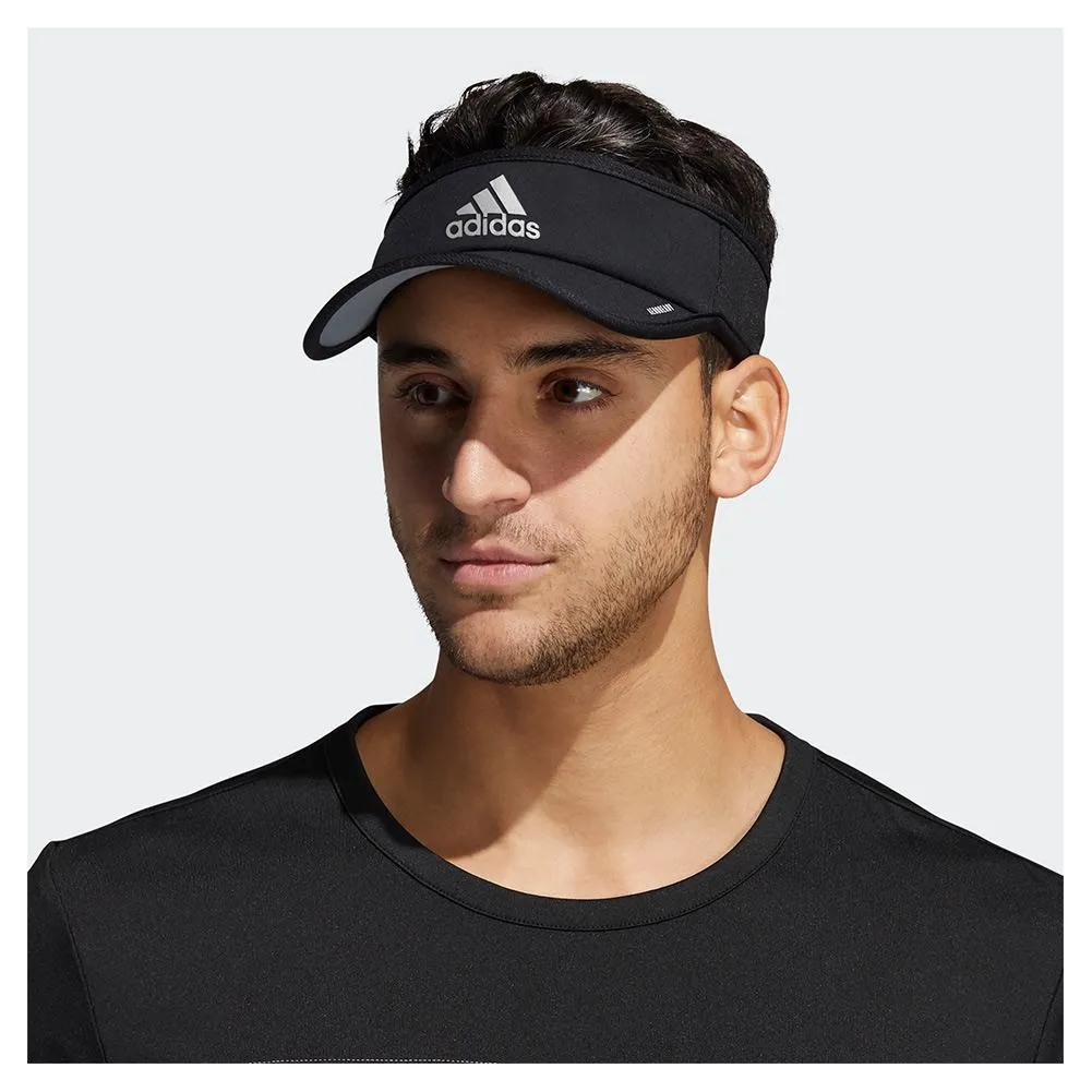 Men`s Superlite 2 Visor Black and Silver Reflective