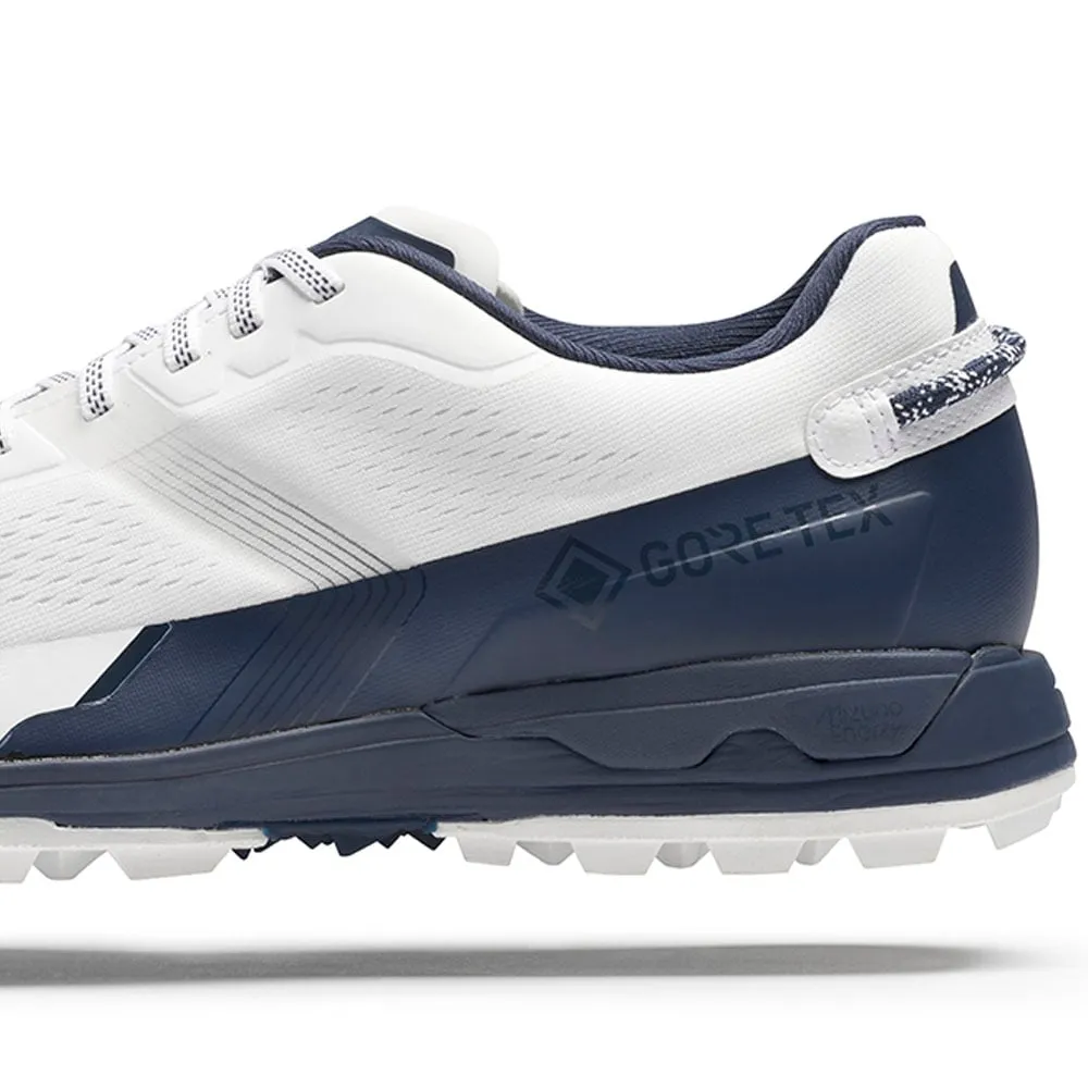 Mizuno MZU EN Gore-Tex Spikeless Waterproof Shoes - White/Navy