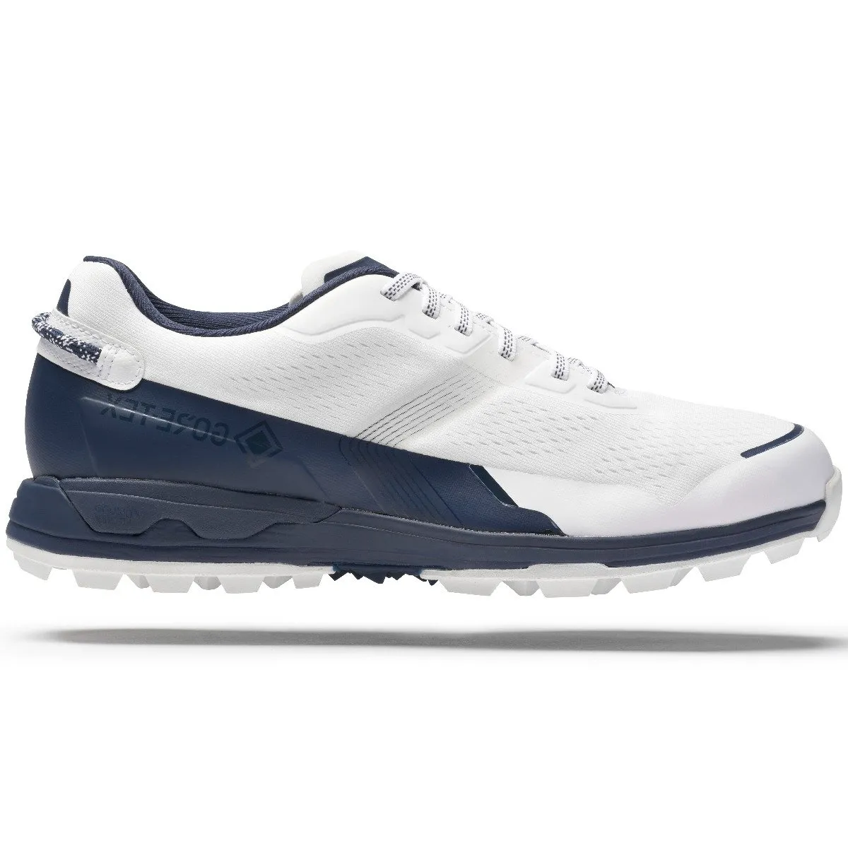 Mizuno MZU EN Gore-Tex Spikeless Waterproof Shoes - White/Navy