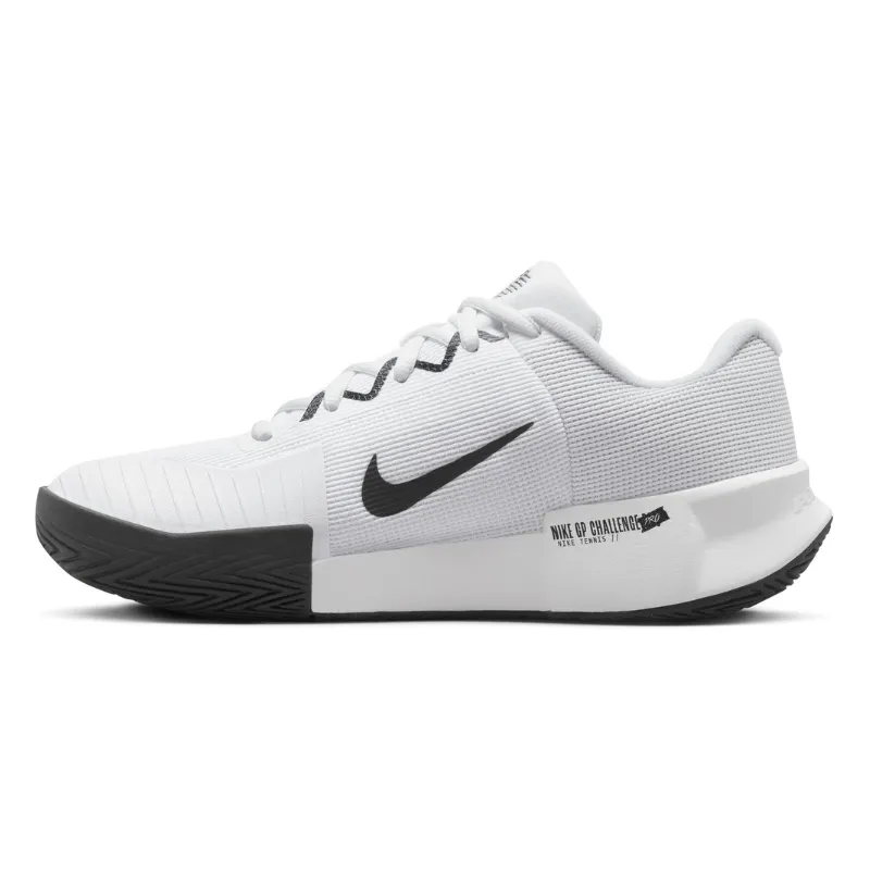 Nike GP Challenge Pro Women Hard Court Tennis Shoes - White/Black-White