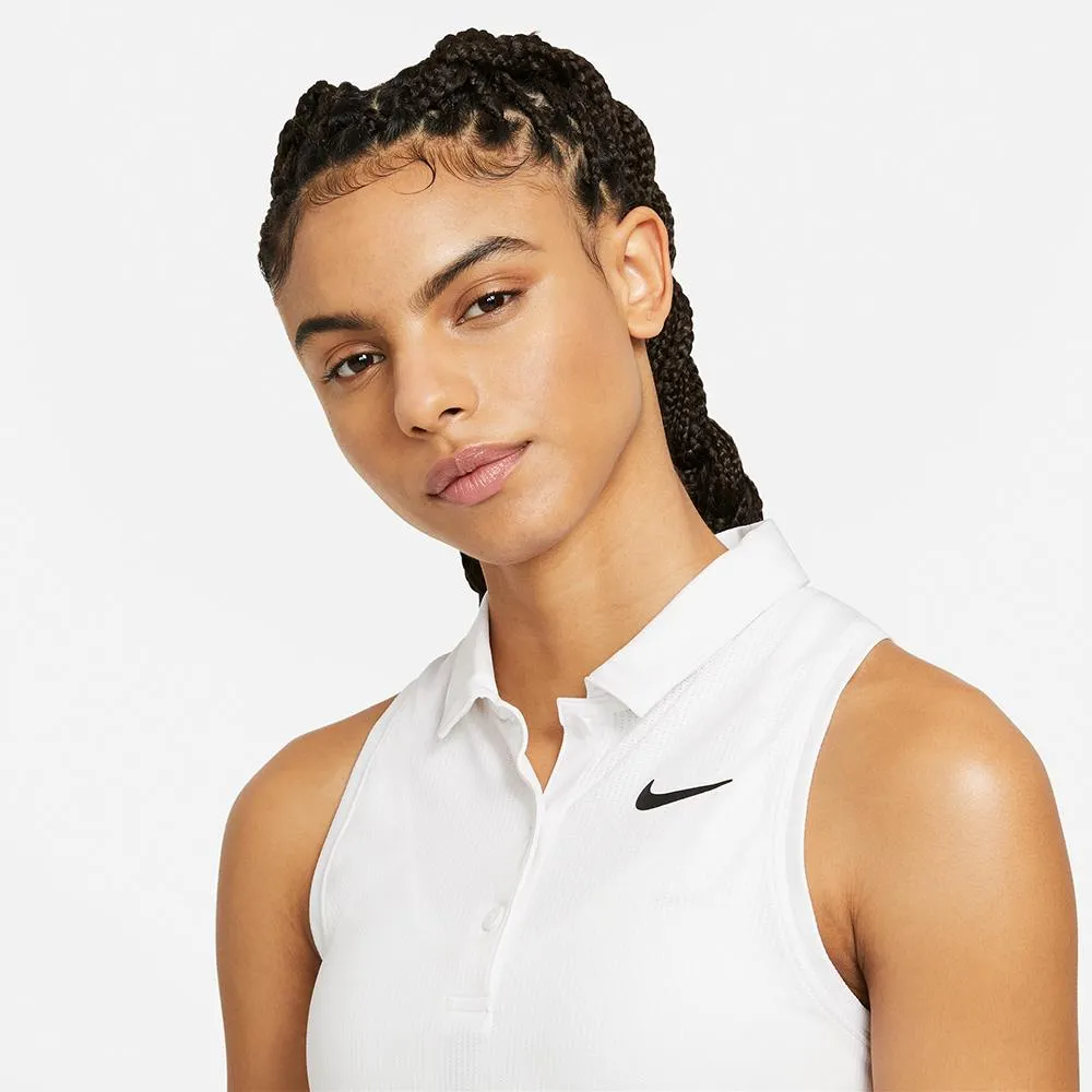 Nike Women's Victory Polo Dress - White