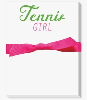 Notepad - Tennis & Golf Girl