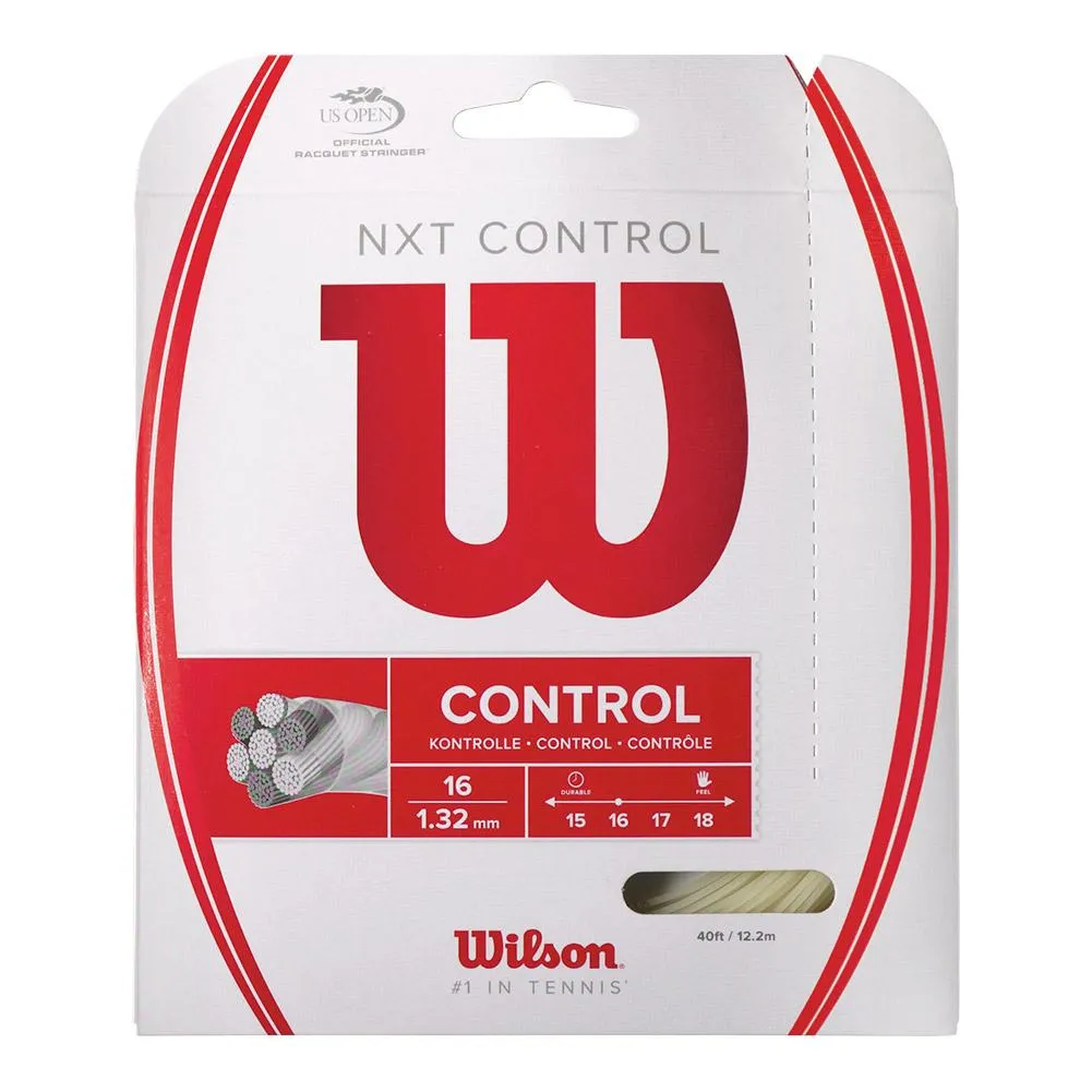 NXT Control 16G Tennis String Natural