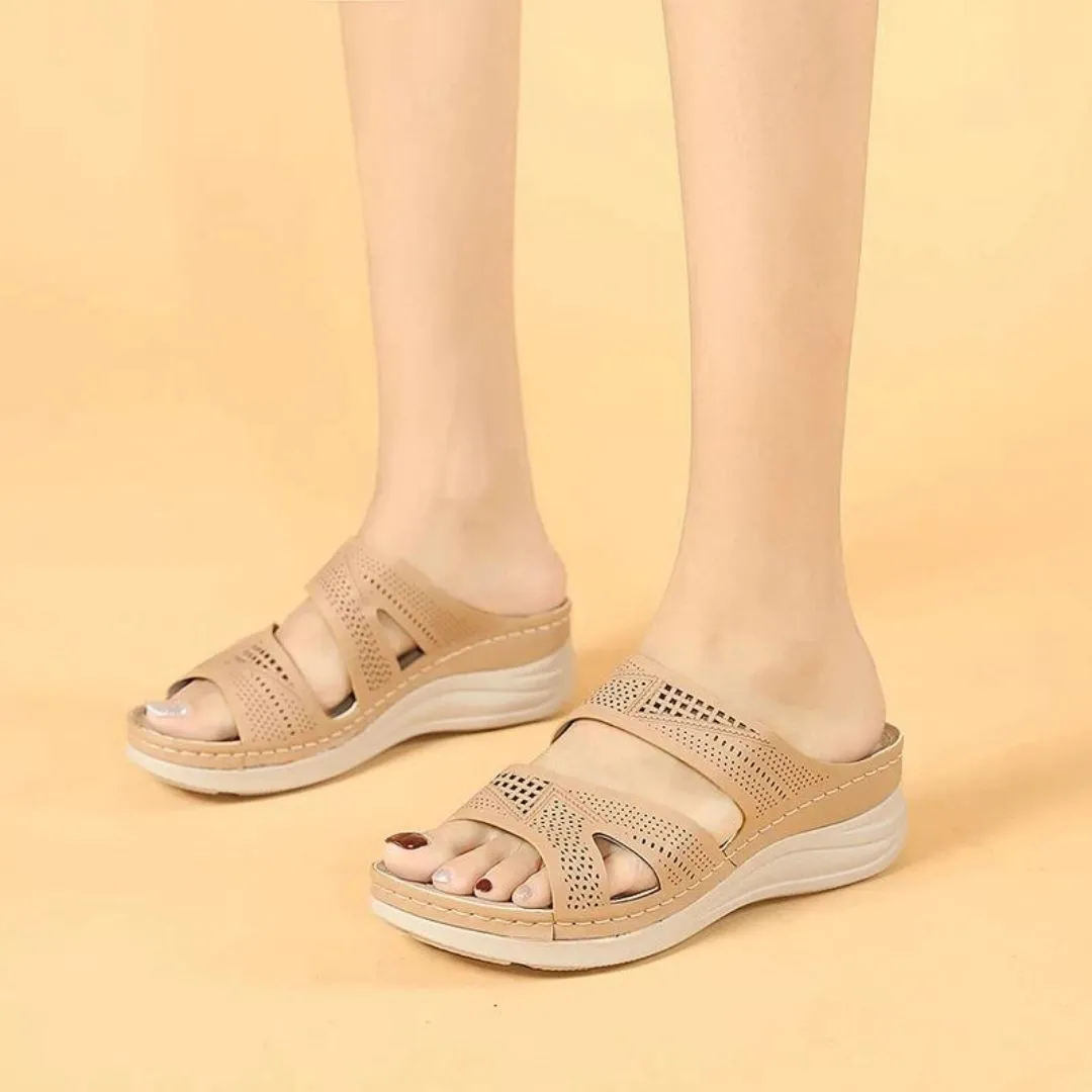 OCW Breathable Soft Leather Made Comfortable Sandals