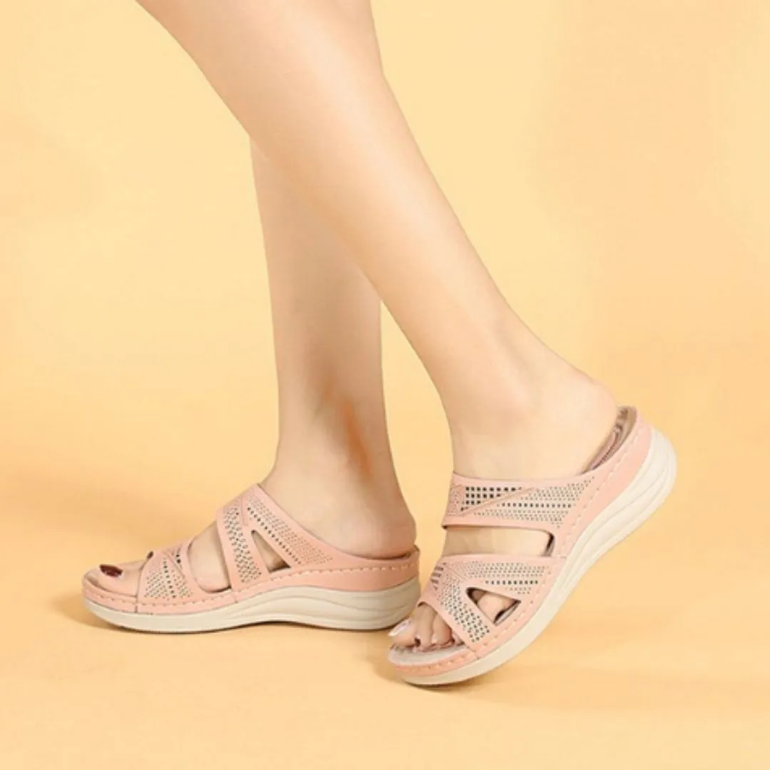 OCW Breathable Soft Leather Made Comfortable Sandals