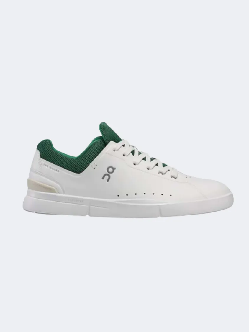 On The Roger Advantage 1 Men Lifestyle Shoes White/Green