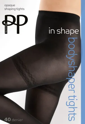 Pretty Polly In Shape Opaque Bodyshaper Tights 40 Denier