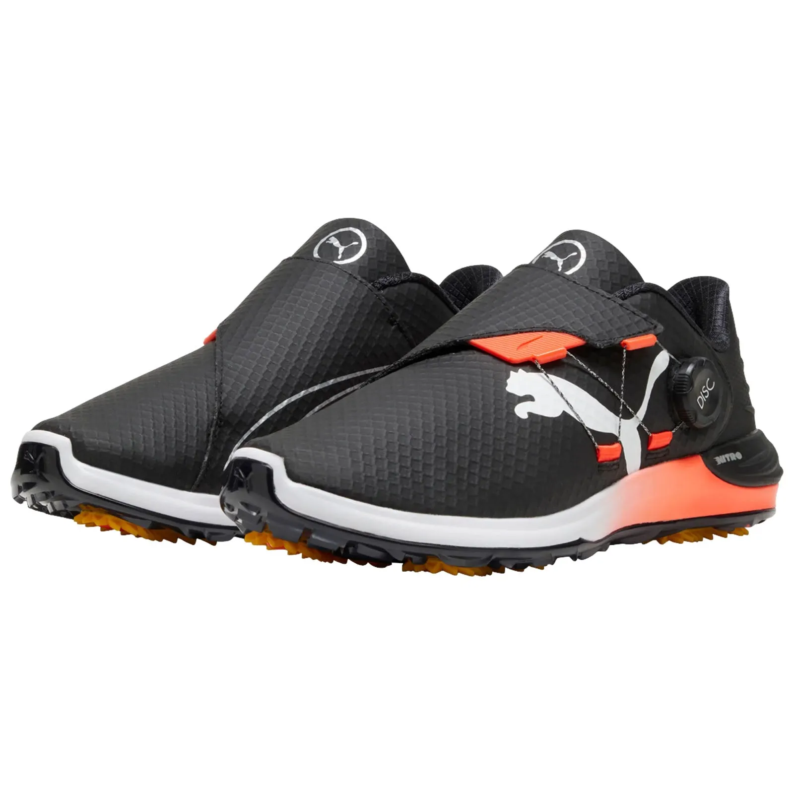 Puma Mens Phantomcat Nitro Disc Waterproof Golf Shoes