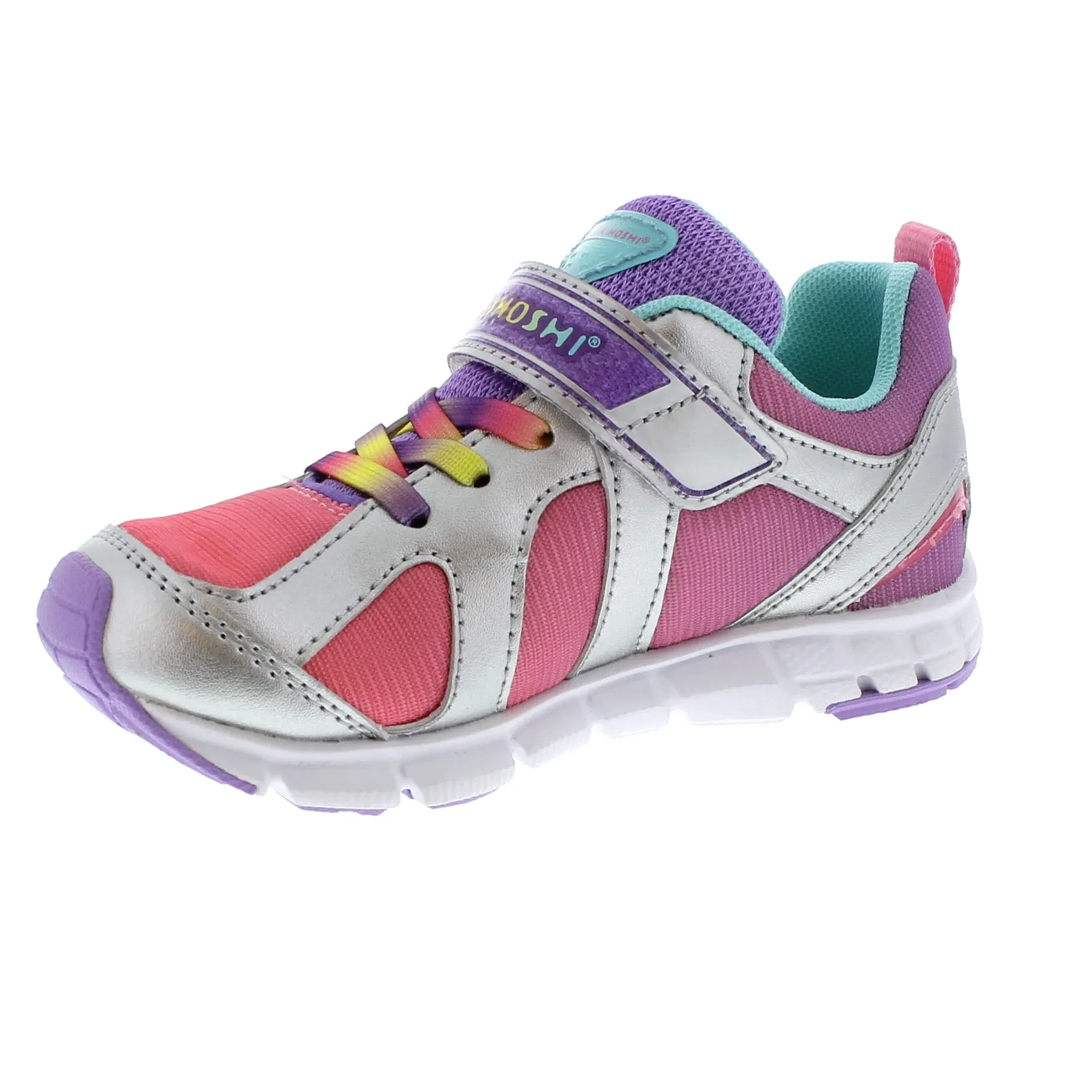 Rainbow Sneaker - Silver/Lavender