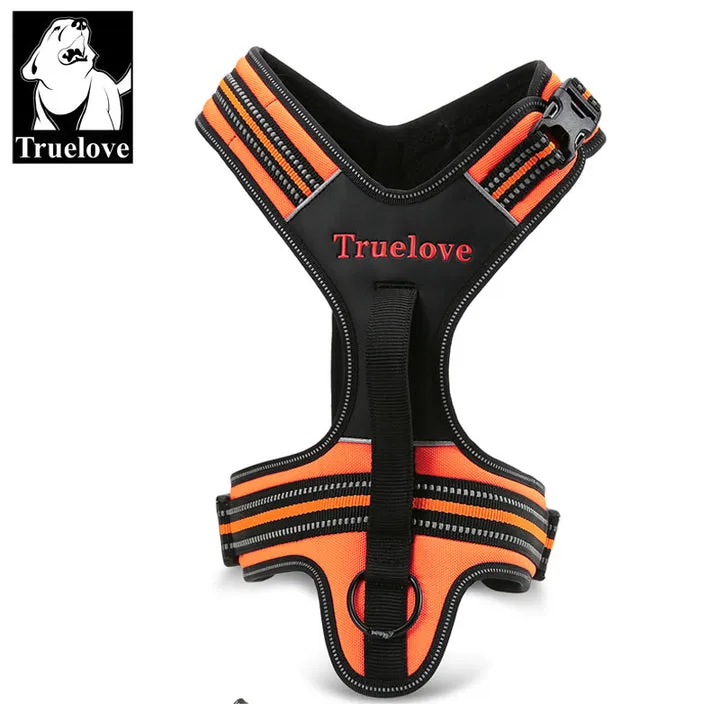 Reflective Heavy Duty Harness Orange S