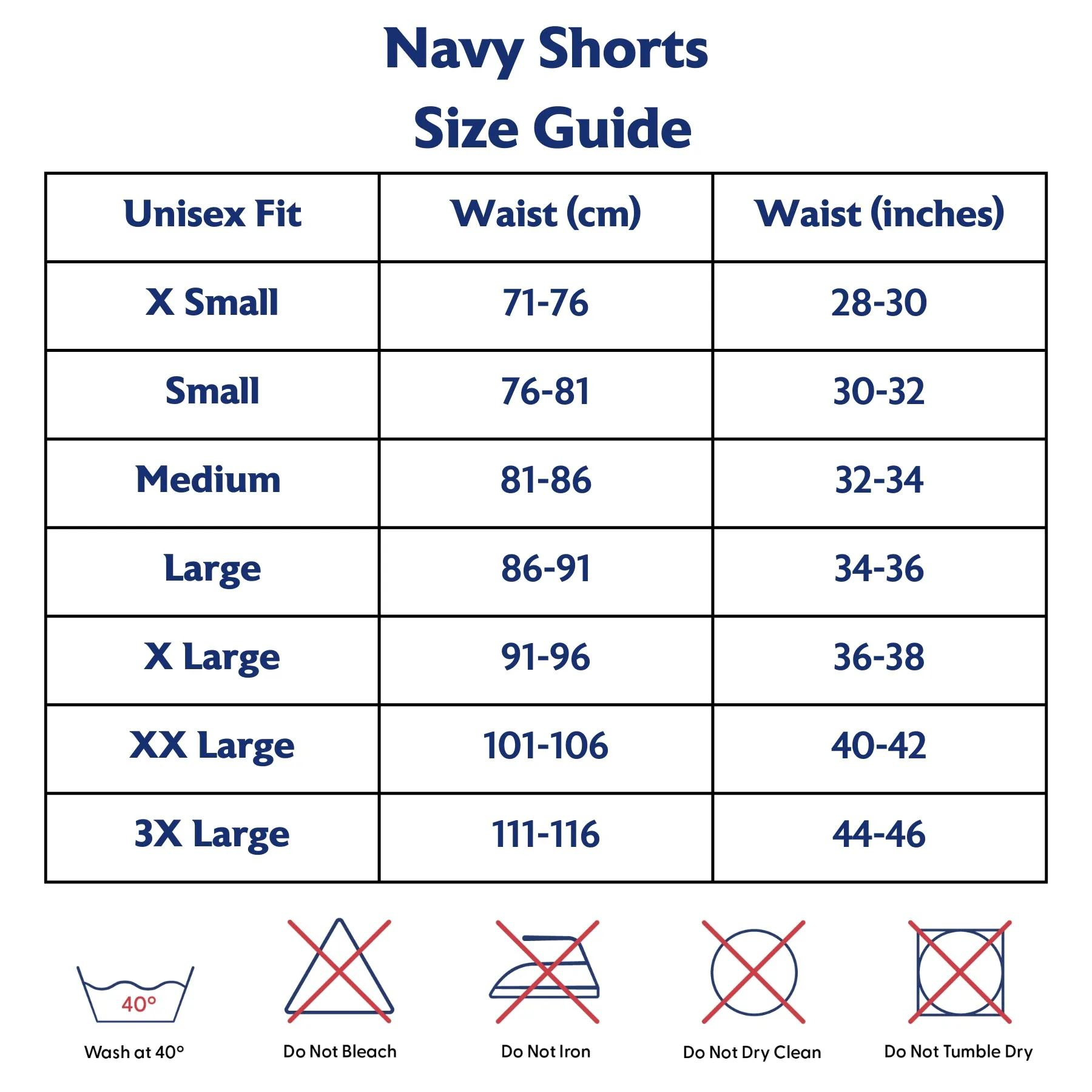 RLSS UK | Navy Shorts